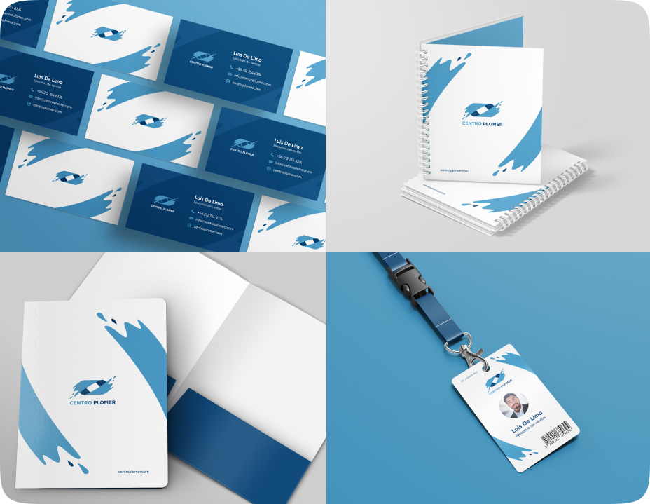 Branding Centro Plomer - Javi Design